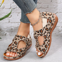 Load image into Gallery viewer, Casual Sandals Summer Shoes For Women Low Heels Velcro Shoes