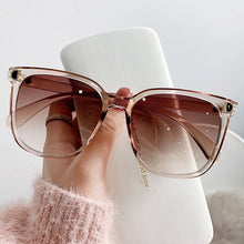 Load image into Gallery viewer, Fashion Oversized Sunglasses Woman Brand Designer Vintage Square Sun Glasses
