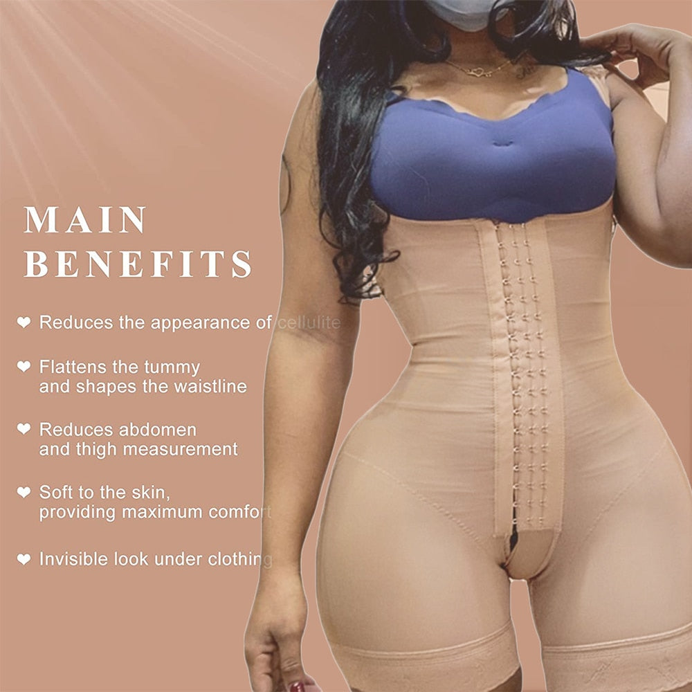 Fajas Skims Full Body Shape Wear Open Bust Tummy Control Corrective Un –  Fabulous Creations Boutique